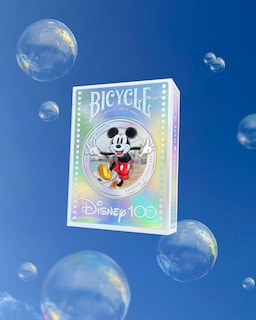 Foto 7 | Foto 7 | Juego De Cartas, Bicicleta, 100 Aniversario De Disney, Holográfico - Venta Internacional.