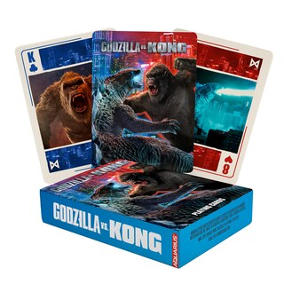 Foto 1 | Foto 1 | Baraja De Cartas Aquarius Con Temática De Godzilla Vs Kong - Venta Internacional.