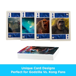 Foto 3 | Foto 3 | Baraja De Cartas Aquarius Con Temática De Godzilla Vs Kong - Venta Internacional.