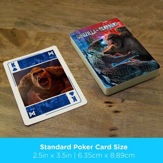Foto 5 | Foto 5 | Baraja De Cartas Aquarius Con Temática De Godzilla Vs Kong - Venta Internacional.