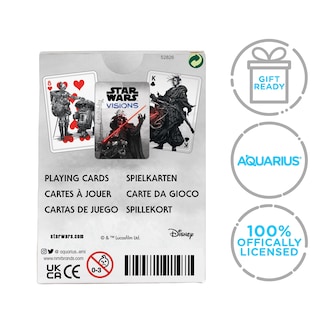 Foto 7 | Foto 7 | Baraja De Cartas Aquarius Con Temática De Star Wars Visions - Venta Internacional.