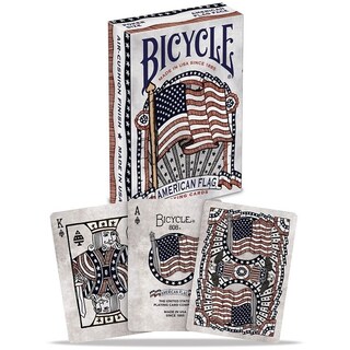 Foto 2 | Foto 2 | Juego De Cartas Para Bicicleta Con Bandera Americana, Tamaño 10 O Más Años - Venta Internacional.