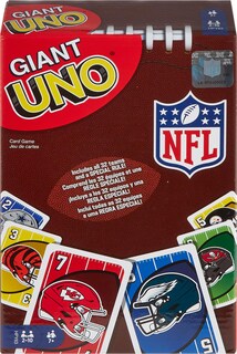 Foto 1 | Foto 1 | Game Mattel Games Giant Uno Nfl Para Niños, Adultos Y Familia - Venta Internacional.