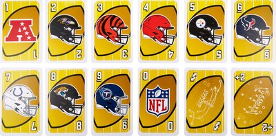 Foto 3 | Foto 3 | Game Mattel Games Giant Uno Nfl Para Niños, Adultos Y Familia - Venta Internacional.