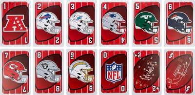 Foto 6 | Foto 6 | Game Mattel Games Giant Uno Nfl Para Niños, Adultos Y Familia - Venta Internacional.