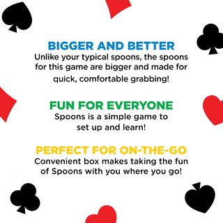 Foto 5 | Foto 5 | Juego De Cartas Playmonster Giant Spoons Para Niños Y Adultos Mayores De 7 Años - Venta Internacional.