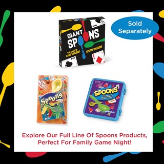Foto 6 | Foto 6 | Juego De Cartas Playmonster Giant Spoons Para Niños Y Adultos Mayores De 7 Años - Venta Internacional.