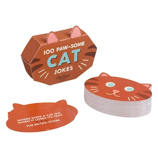 Foto 1 | Foto 1 | Joke Cards Ridley's 100 Tarjetas De Broma Con Forma De Gato Para Niños Y Adultos - Venta Internacional.