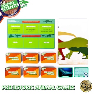 Foto 2 | Foto 2 | Juegos De Cartas The Young Scientist Prehistoric Animal Age 5+ - Venta Internacional.