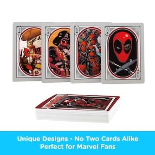 Foto 3 | Foto 3 | Juego De Cartas Aquarius Con Temática De Póker De Marvel Deadpool - Venta Internacional.