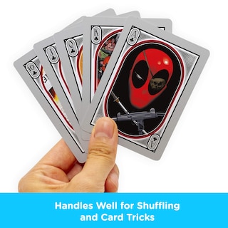 Foto 4 | Foto 4 | Juego De Cartas Aquarius Con Temática De Póker De Marvel Deadpool - Venta Internacional.