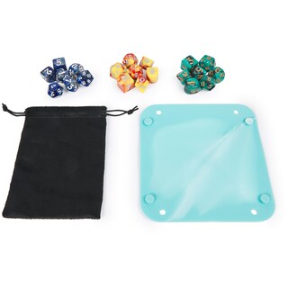 Foto 4 | Foto 4 | Set De Dados Campaign Polyhedron Con Bolsa De Almacenamiento Y Bandeja Para Dados - Venta Internacional.