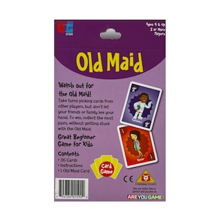 Foto 2 | Foto 2 | Juego De Cartas University Games Old Maid Jumbo Size Kids 4+ - Venta Internacional.