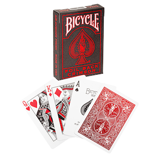 Foto 2 | Foto 2 | Juego De Cartas Para Bicicleta Metalluxe, Color Rojo, Embalaje Premium - Venta Internacional.