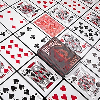 Foto 5 | Foto 5 | Juego De Cartas Para Bicicleta Metalluxe, Color Rojo, Embalaje Premium - Venta Internacional.