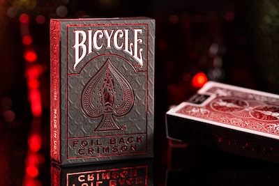 Foto 7 | Foto 7 | Juego De Cartas Para Bicicleta Metalluxe, Color Rojo, Embalaje Premium - Venta Internacional.
