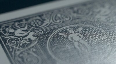 Foto 4 | Foto 4 | Juego De Cartas Para Bicicleta Metalluxe, Tamaño Póker Plateado - Venta Internacional.