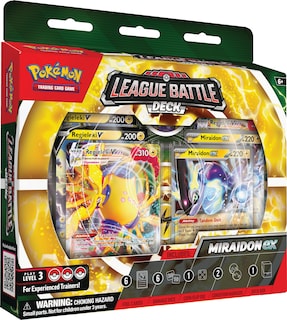 Foto 1 | Foto 1 | Juego De Cartas Coleccionables Pokémon Miraidon Ex League Battle Deck - Venta Internacional.