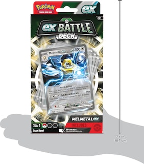 Foto 4 | Foto 4 | Juego De Cartas Coleccionables Pokemon Melmetal Ex Battle Deck - Venta Internacional.