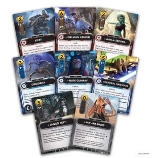 Foto 2 | Foto 2 | Juego De Cartas Fantasy Flight Games Star Wars The Clone Wars Ed. - Venta Internacional.