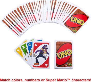 Foto 3 | Foto 3 | Juego de Cartas Mattel Games Uno Super Mario con Lata Coleccionable - Venta Internacional