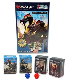 Foto 2 | Foto 2 | Set De Coleccionista Magic The Gathering Más Pequeño Del Mundo Con Ajani Vs. Nicol Bolas - Venta Internacional.