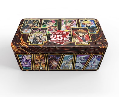 Foto 6 | Foto 6 | Juego De Cartas Coleccionables Yu-gi-oh! 25 Aniversario De Tin Dueling Heroes - Venta Internacional.