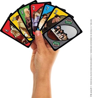 Foto 2 | Foto 2 | Juego De Cartas Mattel Games Uno Friends Family Adult 2-6 Jugadores - Venta Internacional.