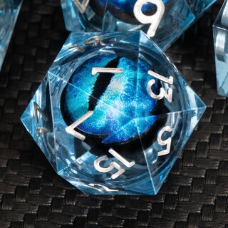 Foto 1 | Foto 1 | Juego De Dados Dnd Kerwellsi Beholder's Eye De 7 Piezas Con Caja De Regalo - Venta Internacional.