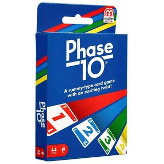 Foto 1 | Foto 1 | Juego Phase 10 Cartas 2 A 6 Jugadores Mattel De Mesa Baraja