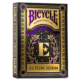 Foto 1 | Foto 1 | Juego De Cartas Para Bicicleta Elton John Purple, 1 Baraja - Venta Internacional.
