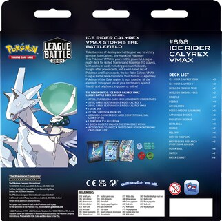 Foto 4 | Foto 4 | Mazo De Batalla De Pokémon Cards League Ice Rider Calyrex Vmax - Venta Internacional.