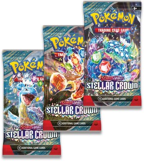 Foto 2 | Foto 2 | Juego De Cartas Coleccionables Pokémon Scarlet & Violet, Paquete De 3 Blíster - Venta Internacional.