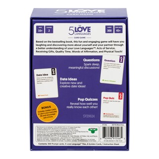 Foto 2 | Foto 2 | Juego De Cartas The 5 Love Languages Discover Yourself & Partner - Venta Internacional.