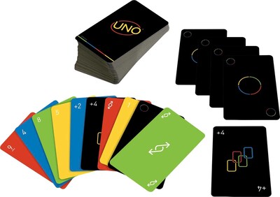 Foto 3 | Foto 3 | Juego De Cartas Mattel Games Uno Minimalista Para Adultos Y Adolescentes - Venta Internacional.