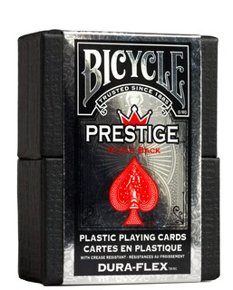 Foto 1 | Foto 1 | Juego De Cartas Bicycle Prestige, Plástico Impermeable, Rojo Y Azul - Venta Internacional.