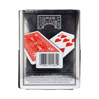 Foto 2 | Foto 2 | Juego De Cartas Bicycle Prestige, Plástico Impermeable, Rojo Y Azul - Venta Internacional.