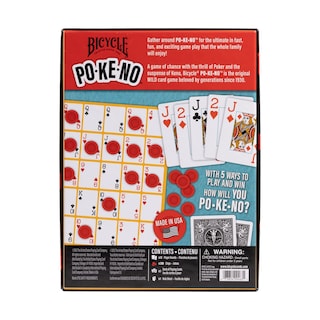 Foto 3 | Foto 3 | Paquete De Juegos De Cartas Pokeno Para Bicicleta Con 1 Baraja Y Tarjetas De Puntuación - Venta Internacional.