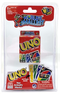 Foto 1 | Foto 1 | El Juego De Cartas Uno Más Pequeño Del Mundo - Venta Internacional.