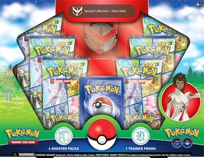Foto 2 | Foto 2 | Juego De Cartas Coleccionables Pokémon Go Special Collection Team Valor - Venta Internacional.