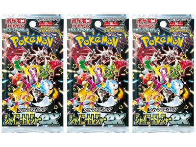 Foto 1 | Foto 1 | Juego De Cartas Pokémon Japonés De Clase Alta Shiny Treasure Sv4a, Paquete De Refuerzo (3 Paquetes) - Venta Internacional.