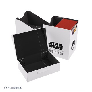 Foto 6 | Foto 6 | Caja Blanda Deck Box Gamegenic Star Wars Unlimited, Blanco/negro - Venta Internacional.