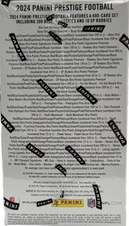 Foto 4 | Foto 4 | Trading Cards Blaster Box 2024 Prestige Football, Paquete De 6 - Venta Internacional.