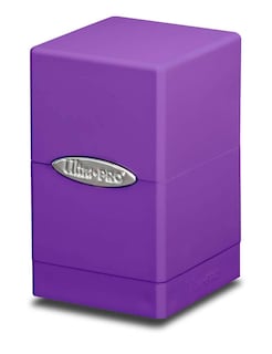 Foto 1 | Foto 1 | Torre Deck Box Ultra Pro Purple Satin Para Más De 100 Cartas - Venta Internacional.