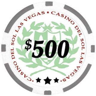 Foto 3 | Foto 3 | Set De Póker Da Vinci Casino Del Sol 500 Fichas De 11,5 G Con Accesorios - Venta Internacional.