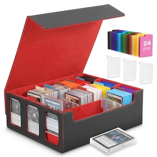 Foto 1 | Foto 1 | Caja De Almacenamiento De Tarjetas Moko Para Cartas Coleccionables 2500+ Mtg Con Divisores - Venta Internacional.