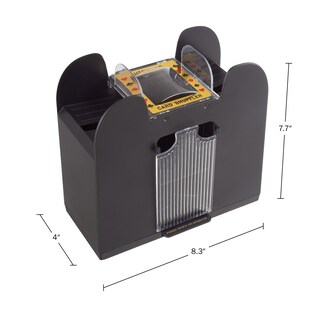 Foto 2 | Foto 2 | Barajador Automático De Cartas Trademark Poker De 6 Barajas, Funciona Con Pilas - Venta Internacional.