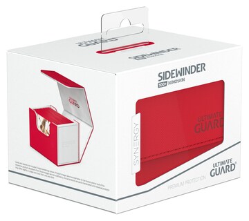 Foto 6 | Foto 6 | Deck Box Ultimate Guard Sidewinder Synergy 100+ Rojo/blanco - Venta Internacional.
