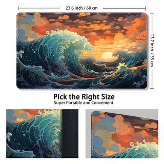 Foto 2 | Foto 2 | Tapete Mtg Playmat Dauxid De Primera Calidad, Cosido Con Zonas, 60 X 35 Cm, Goma - Venta Internacional.