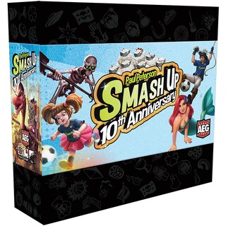 Foto 1 | Foto 1 | Juego De Cartas Aeg Smash Up 10th Anniversary Base 2-4 Jugadores - Venta Internacional.